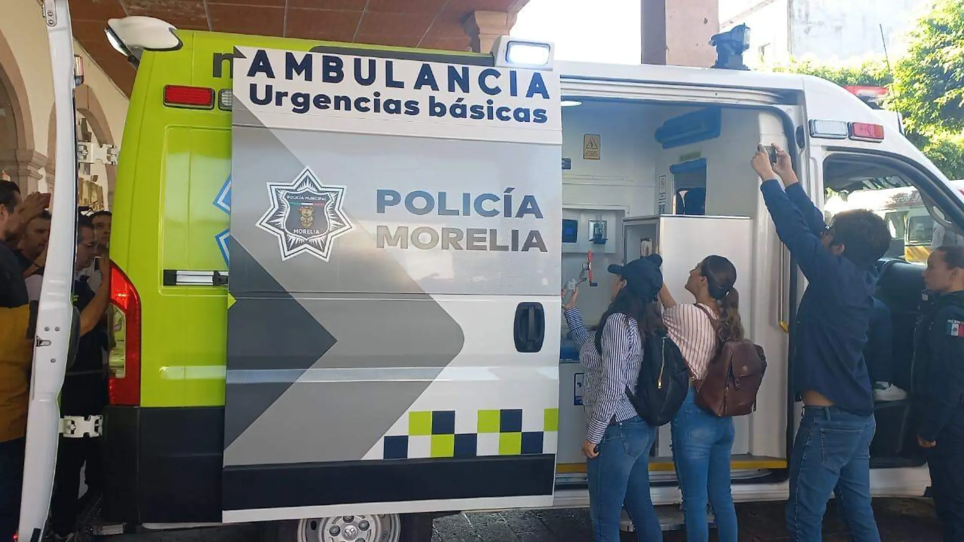 Ambulancia policía Morelia